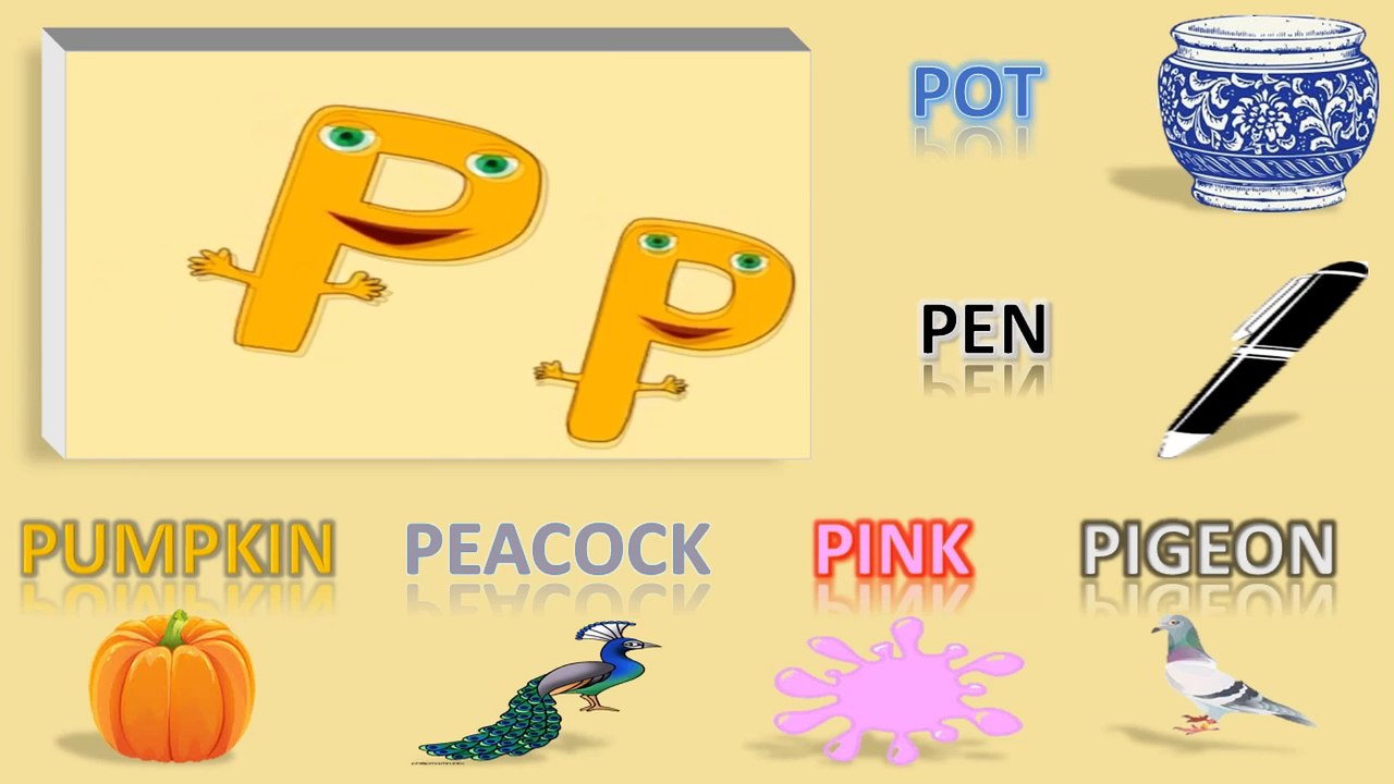Phonics Letter  P song 