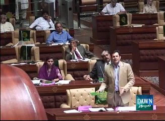 Interesting conversation in Sindh Assembly session