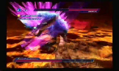 sonic unleashed (PS2) S rank dark gaia final boss