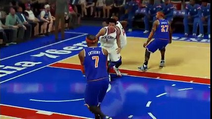 NBA 2K15 PS4 My Career - Side Clutch Oop!