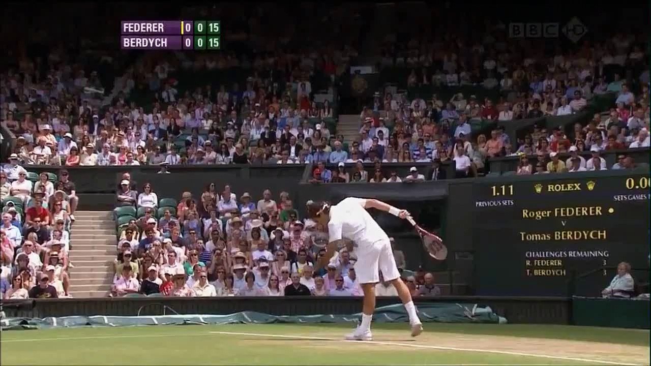 Wimbledon 2010 QF - Tomas Berdych Vs. Roger Federer - Highlights HD - video  Dailymotion