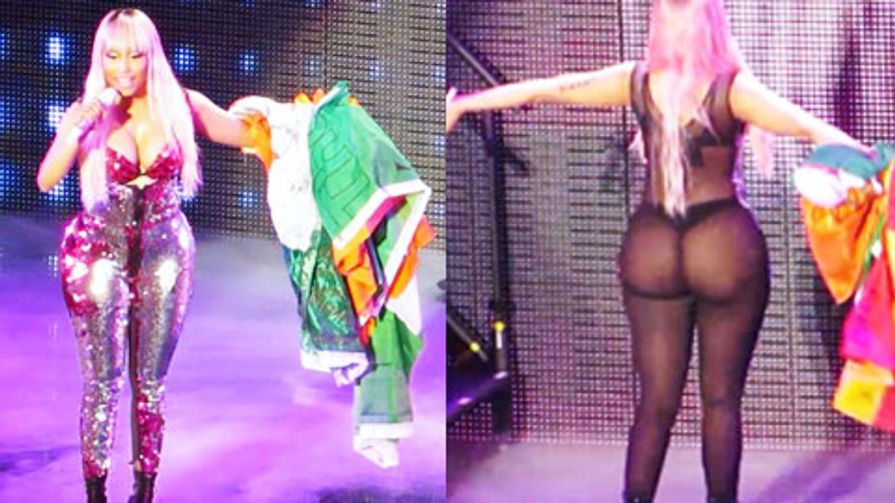 VIDEO) Nicki Minaj Performance The Pinkprint Tour - Ireland
