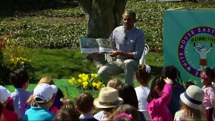 Pâques: la lecture du président Obama troublée par une abeille