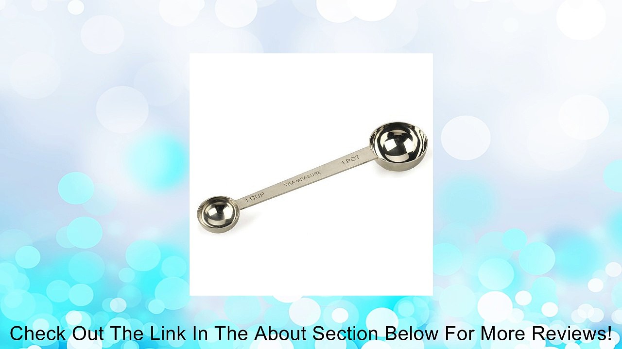 RSVP Italian Espress Double Tea Scoop Review