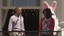 Les Obama s'emballent pour la fête de Pâques !