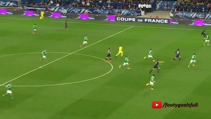 Grand pont sur Ruffier et but de Zlatan (PSG - Saint-Etienne) - 08-08-2015