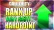 HOW TO Rank Up Fast in Advanced Warfare! (Rank up fast in Hardpoint)