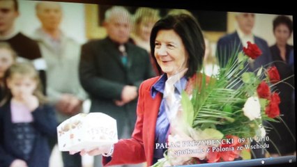 Końcowka filmu "DAMA" o Marii Kaczyńskiej