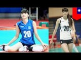 Красивая волейболистка Сабина Алтынбекова: новая любимица тайваньский СМИ!