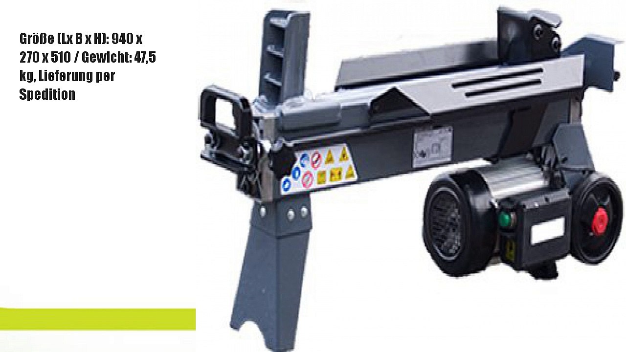 Stahlmann® holzspalter 7 tonnen / 520mm liegend aktion