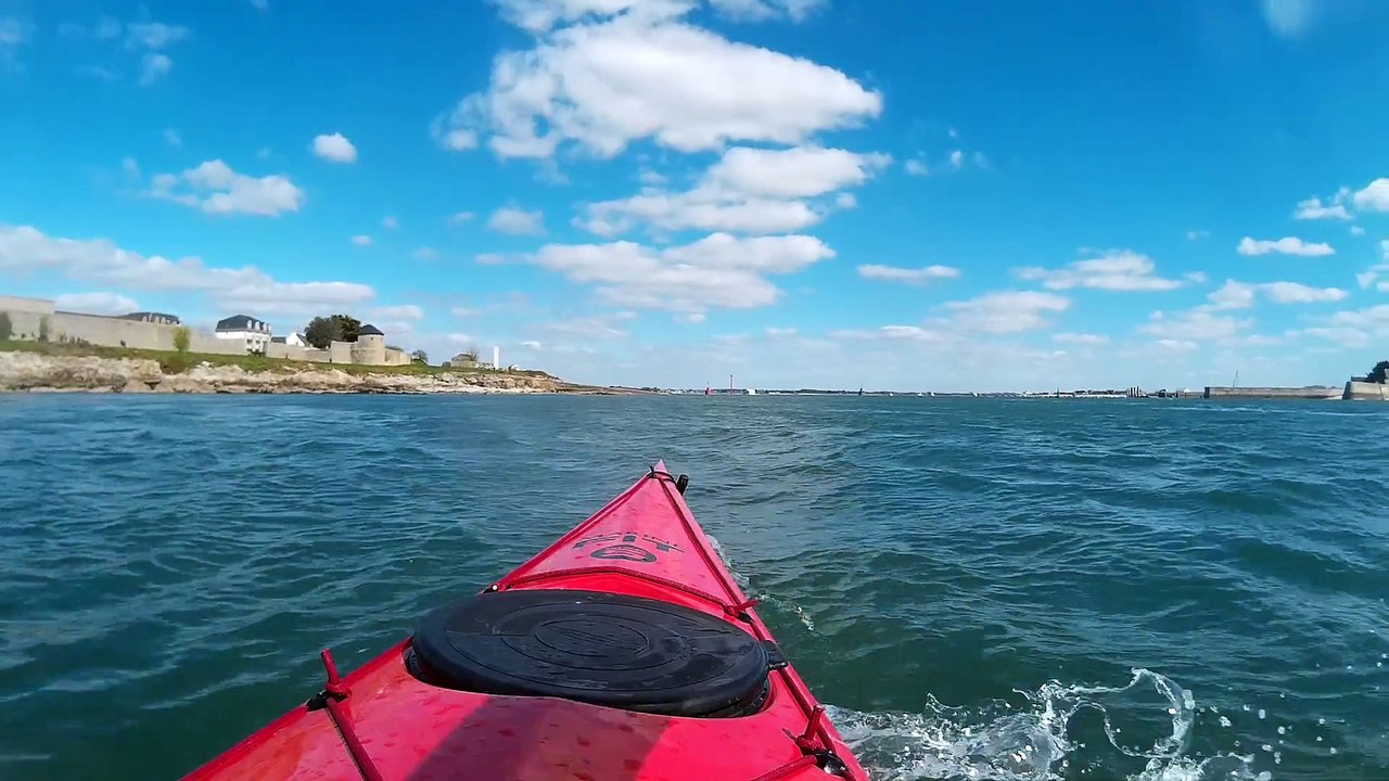 Port-Louis et la petite mer de Gâvres en kayak