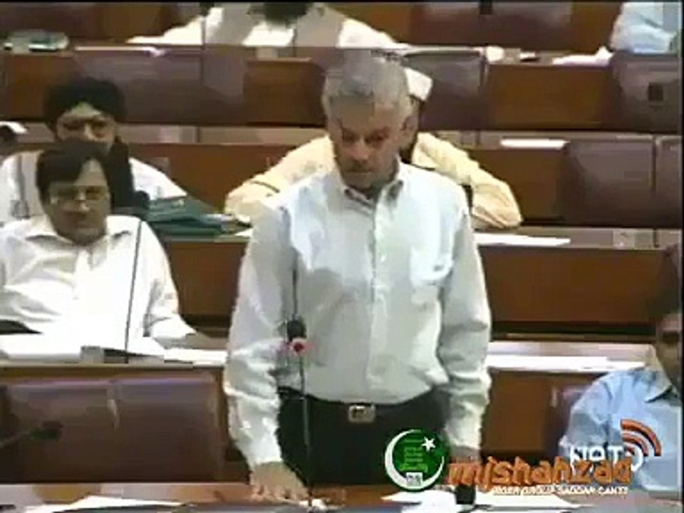 Khawaja Asif's Disgraceful Humiliating Speech in National Assembly against Pakistan Army