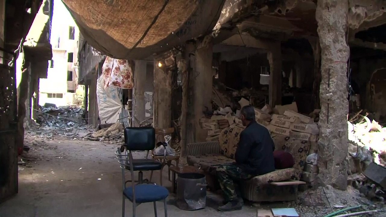 Palästinenser auf der Flucht vor Islamisten in Syrien