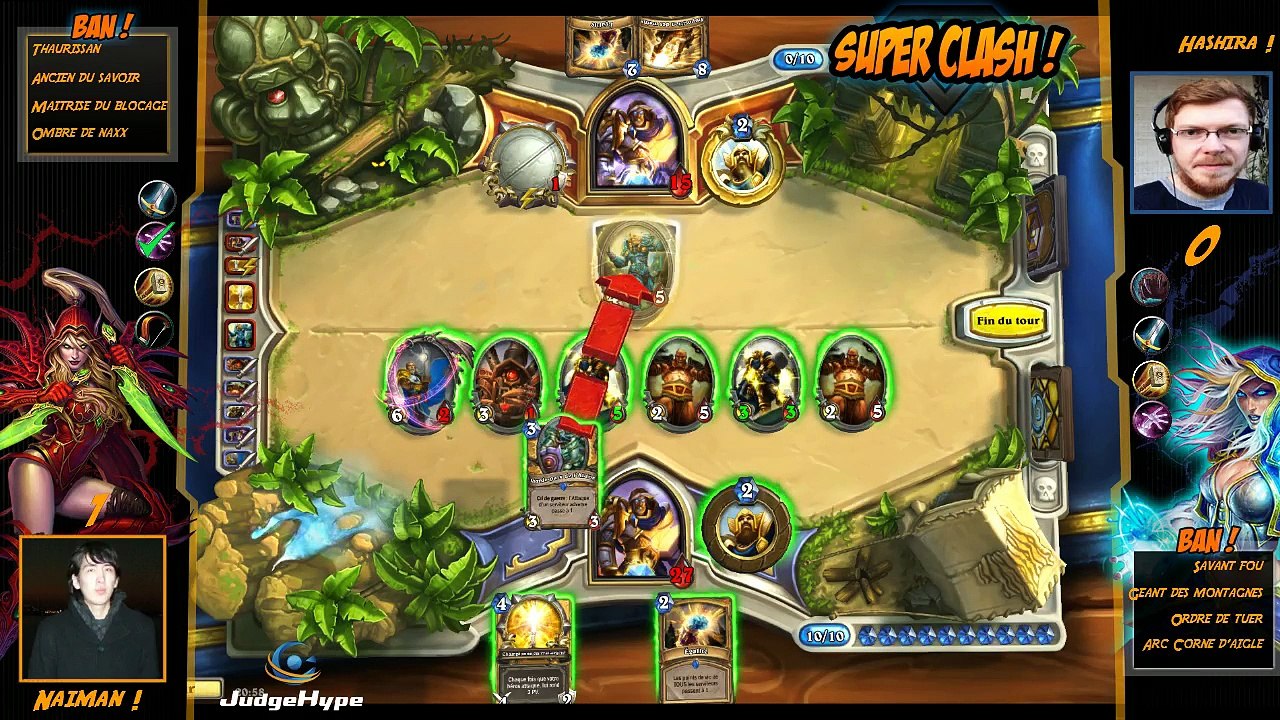 SuperClash du lundi 6 avril 2015 : Naiman vs Hashira