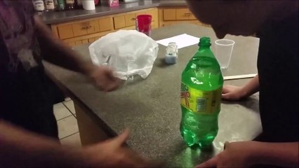 Funny water bottle prank