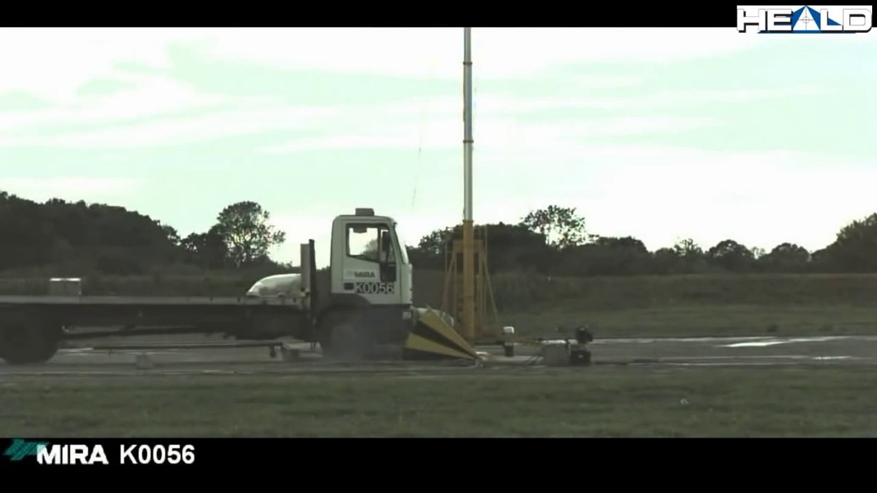 So incredible Road Blocker Crash test