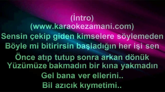 Berkay - Lolita - (Versiyon) - (2010) TÜRKÇE KARAOKE
