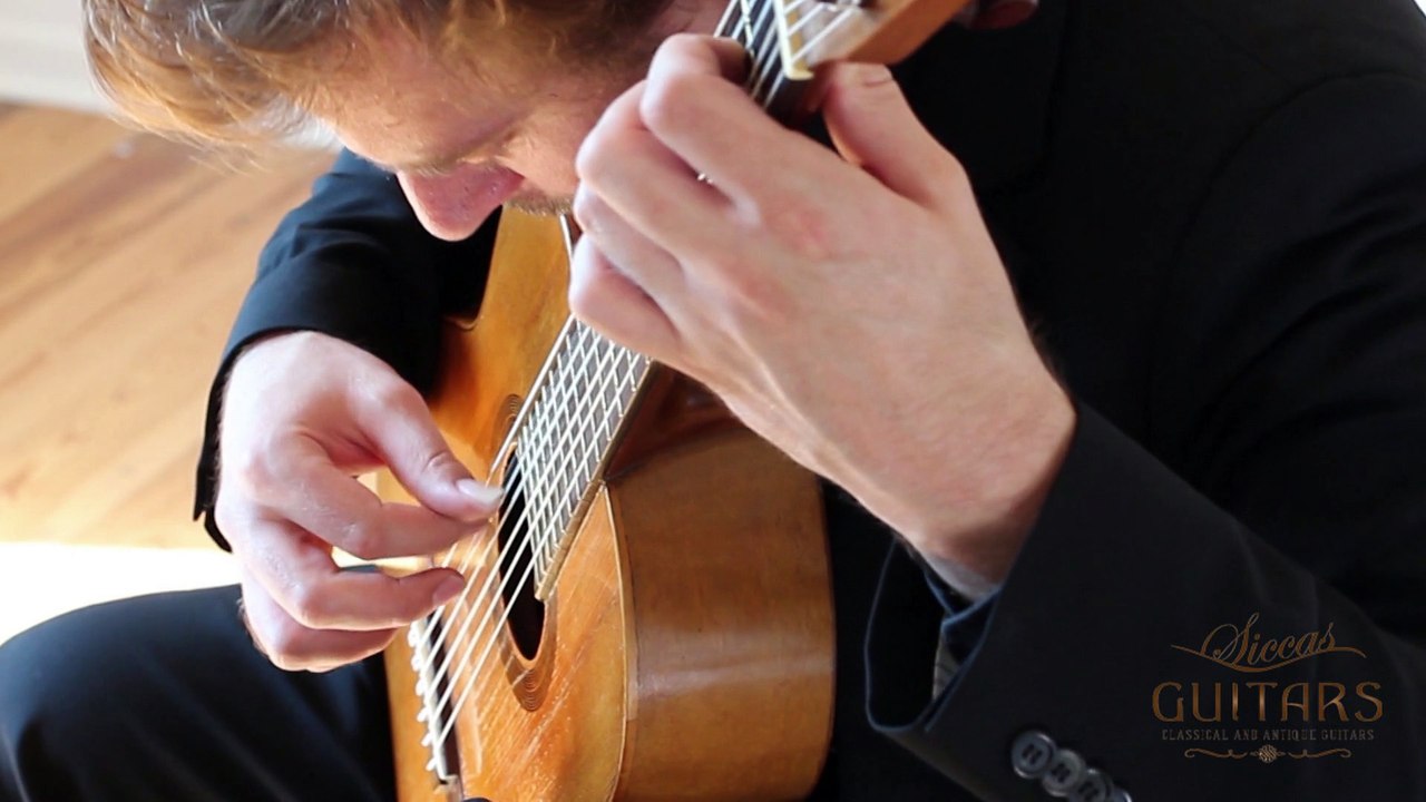 Marcin Dylla plays Lob der Thränen by Franz Schubert on a 1919 Julían Gómez Ramírez