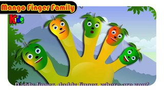 Mango Finger Family Nursery Rhyme - Daddy Finger Rhyme for Kids Children Rhymes