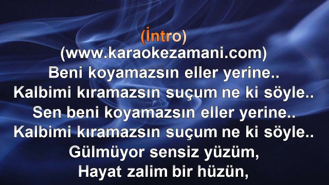 Bora Duran - Sende Gidersen - (2013) TÜRKÇE KARAOKE