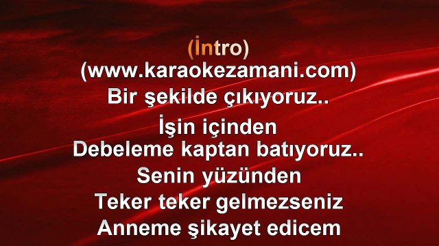 Bora Öztoprak - Alemin Olsun - 2002 TÜRKÇE KARAOKE