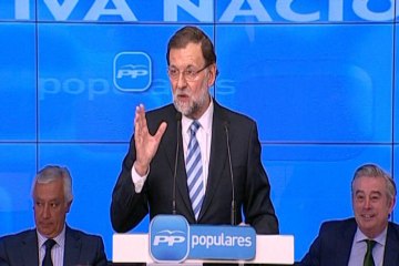 Rajoy pide al PP "no distraerse" de los objetivos