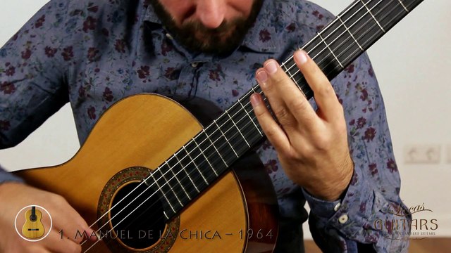 Marcin Dylla plays Capricho Arabe by Francisco Tárrega on six different guitars