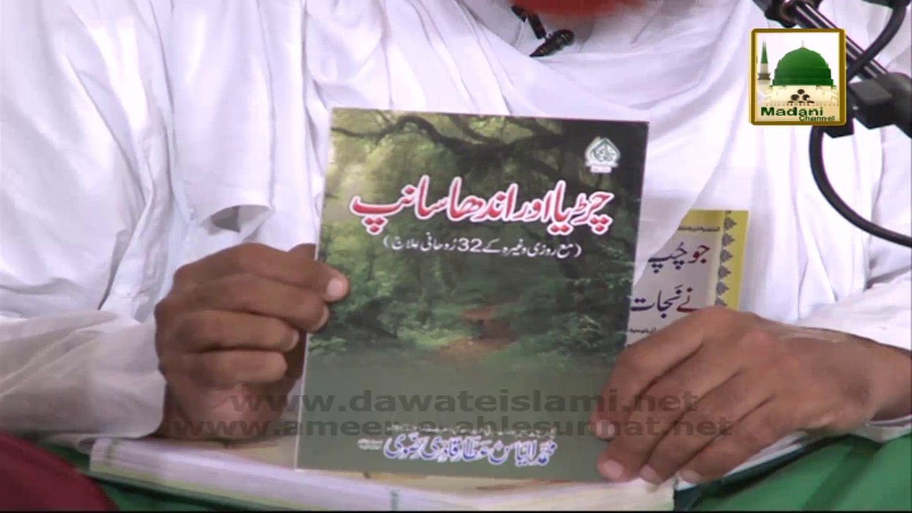 Maulana Ilyas Qadri Introducing - Magazine Chirya Aur Andha Saanp