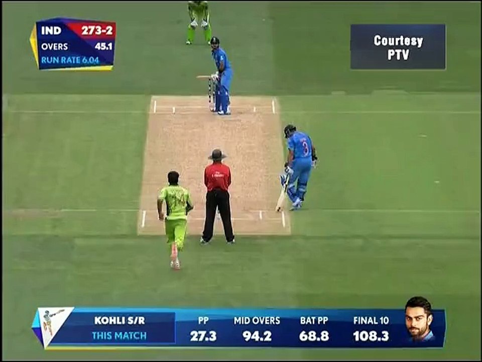 Sohail Khan vs. Virat Kohli