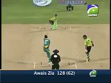 New Pakistani Boom Boom Awais Zia Super Inings In T20 Match 128 runs 62 Balls