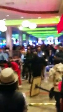 Emeute violente dans un casino aux états unis