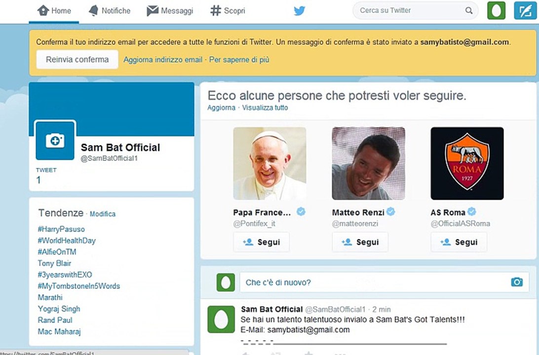 [SB8] adesso avete vines su Twitter..!
