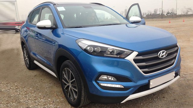 New Hyundai Tucson Sans Camouflage For First Time: Clear Spy-Shots