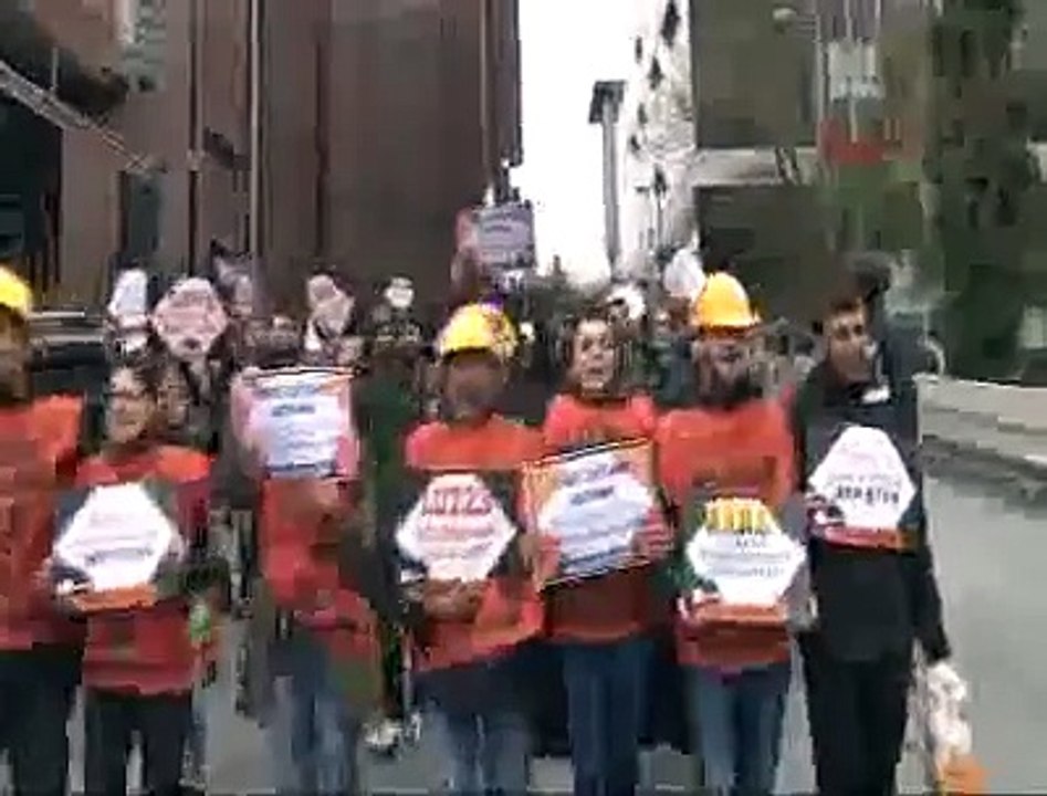 Halkevleri'nden Soma Davası protestosu