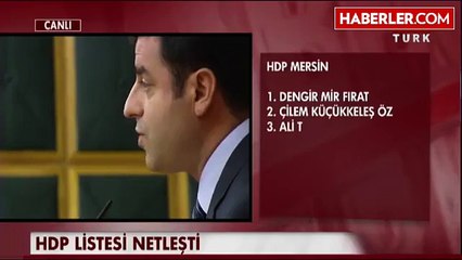 HDP'nin Aday Listesinde Dikkat Çeken İki İsim