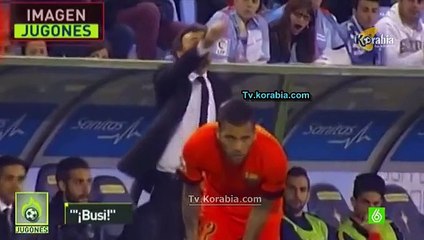 لويس انريكى يطلب من بوسكيتش الحصول على انذار ليلعب مبارة اشبيلية