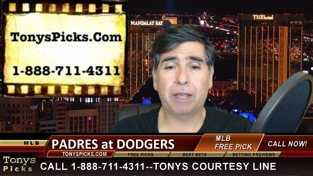 MLB Free Pick LA Dodgers vs. San Diego Padres Odds Prediction Preview 4-7-2015