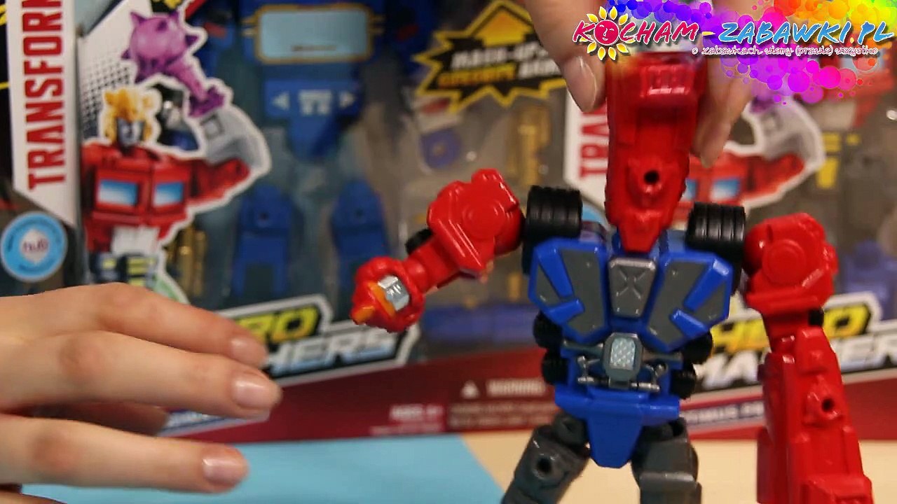 Autobot Heatwave - Transformers Hero Mashers - Marvel - Hasbro - A8402 A8335 - Recenzja