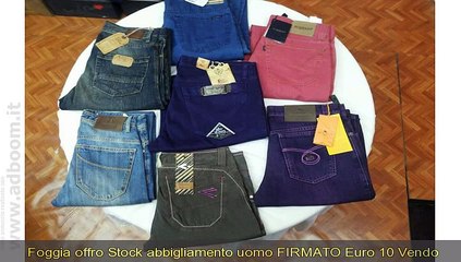 Tải video: FOGGIA, ORTA NOVA   STOCK ABBIGLIAMENTO UOMO FIRMATO EURO 10