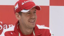 Vettel: Red suits him