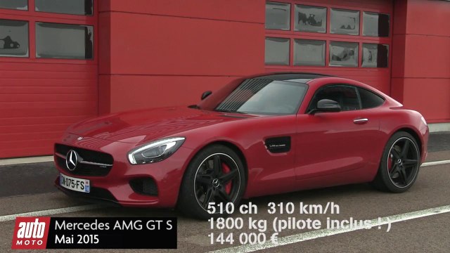 Mercedes-AMG GT S - Spécial GT 2015 : essai sur le circuit de La Ferté-Gaucher