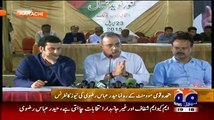 MQM Leaders Press Conference Against PTI - 7th April 2015