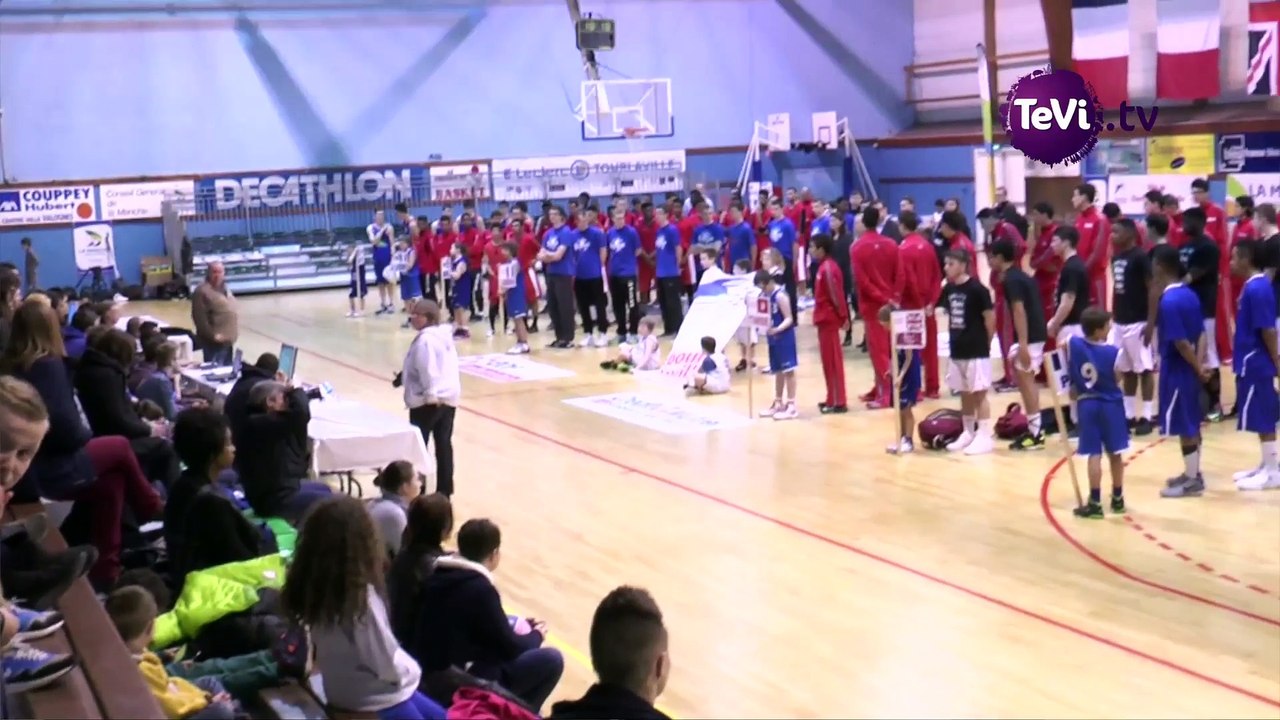 La CUC soutient le tournoi international de Basket à Cherbourg [TéVi] 15_04_07