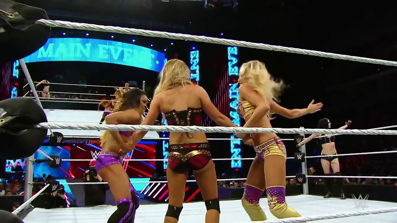 Paige & Emma vs. Summer Rae & Cameron  WWE Main Event, April 4, 2015