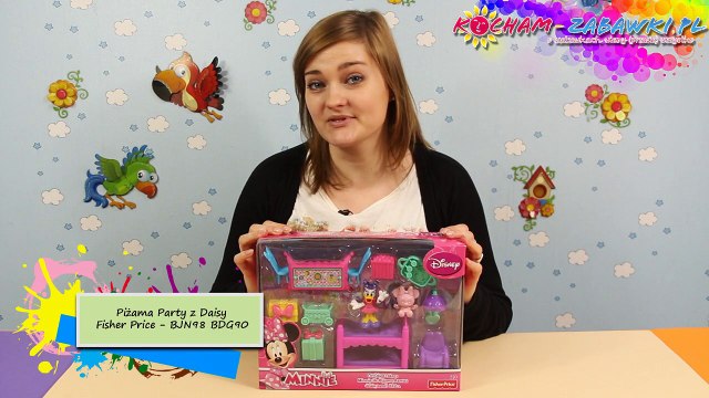 Minnie Bow Sweet Home Sleepover Party / Piżama Party z Daisy - Disney - Fisher-Price - BJN98 - Recenzja