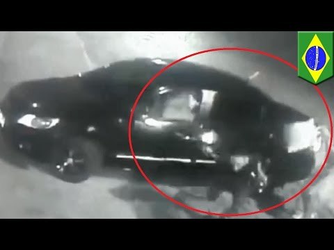 Oficial de policía fuera de servicio da de baja a ladrón que intento robar su auto