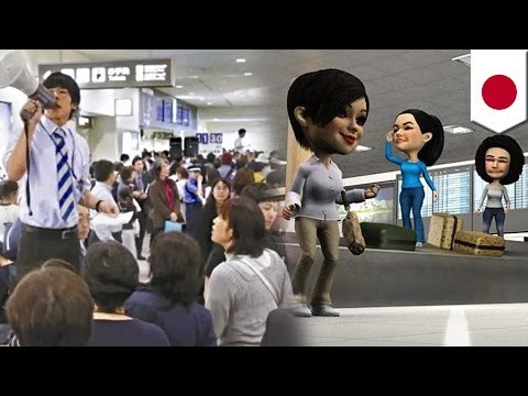 Turistas chinos al ataque: Tres mujeres causan cierre de aeropuerto japonés al irse de compras