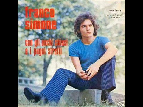 Franco Simone Con Gli Occhi Chiusi E I Pugni Stretti