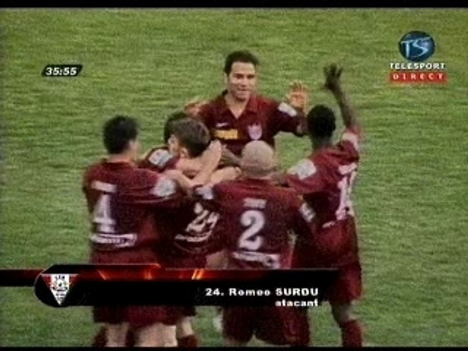 Liga I: Jiul Petrosani - CFR Cluj 0-2