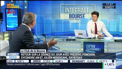 Le Club de la Bourse: Frédéric Ponchon, Julien Nebenzahl et Vincent Ganne - 07/04